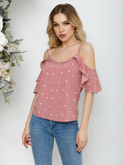 Топ ISSA Plus модель SA-189_pink - фото