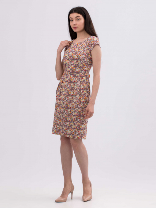 Платье миди CAT ORANGE модель 5696 Фото