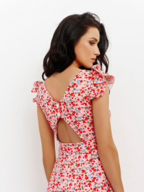 Платье миди ISSA Plus модель 13422_pink Фото