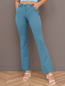 Повсякденні штани ISSA Plus модель 9620_blue Фото