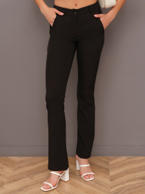 Повседневные штаны ISSA Plus модель 9620_black Фото