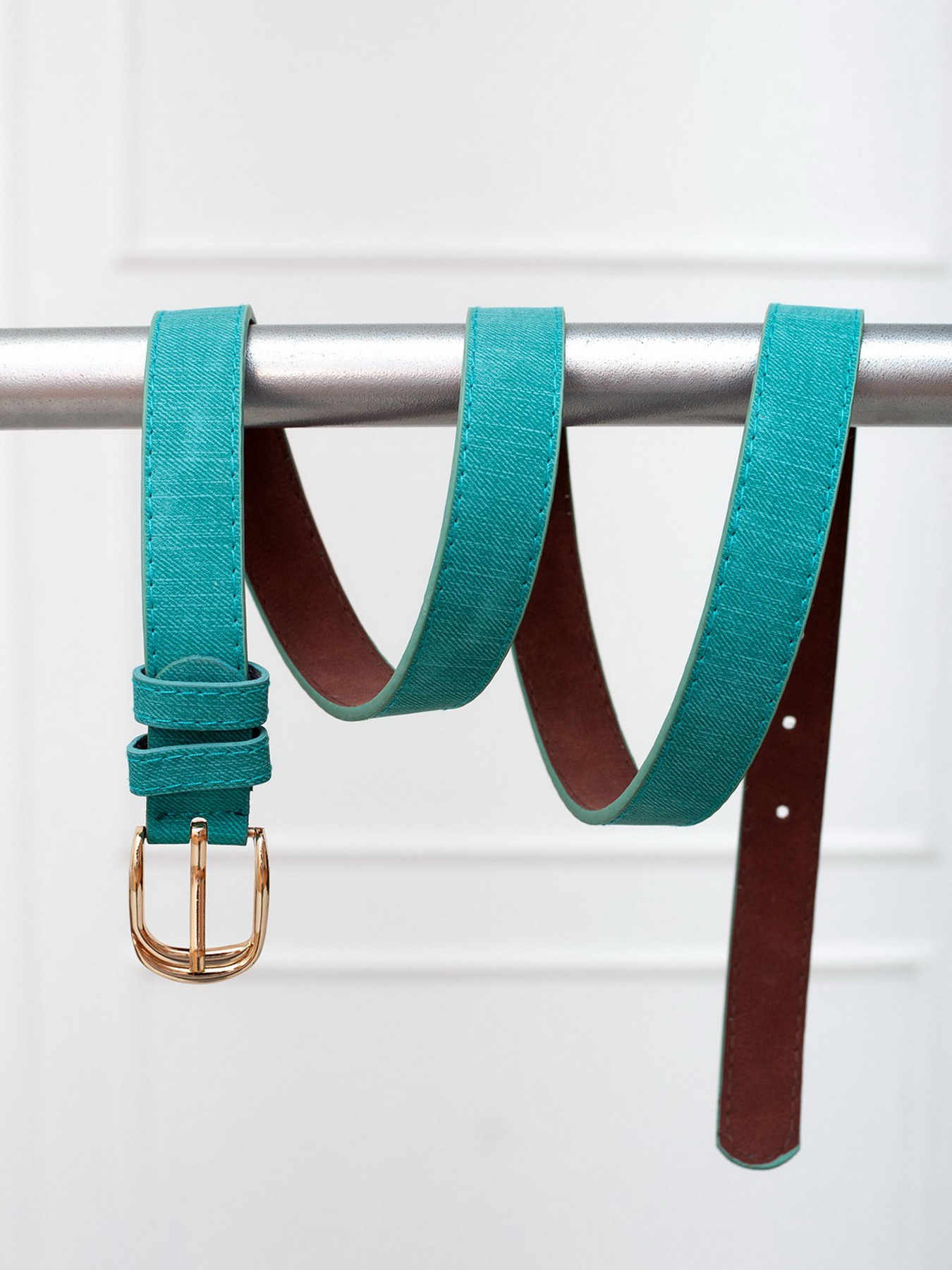 Ремни ISSA Plus модель R1-108_turquoise Ремни ISSA Plus модель R1-108_turquoise Фото