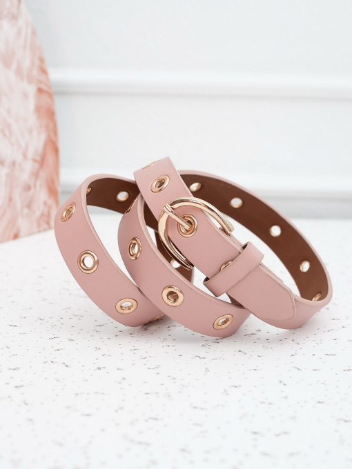 Ремни ISSA Plus модель R1-103_pink Фото