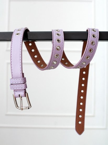 Ремни ISSA Plus модель R1-104_lilac — фото - INTERTOP