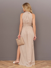 Платья ISSA Plus модель 13413_beige Фото