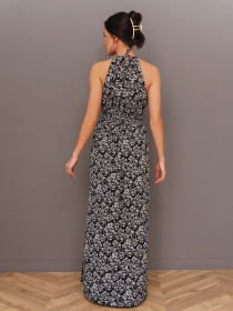 Сукня максі ISSA Plus модель 13414_black Фото