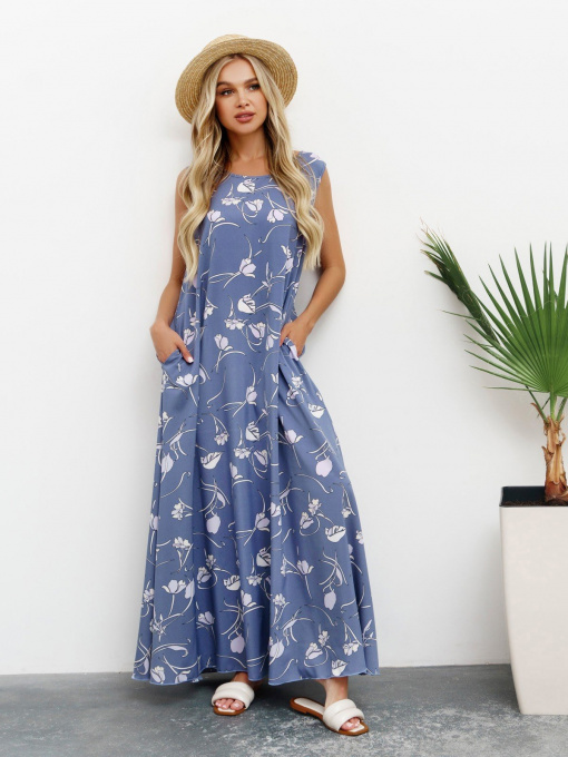 Сукні ISSA Plus модель 13416_blue Фото