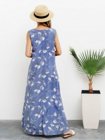 Платья ISSA Plus модель 13416_blue Фото