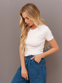 Футболка ISSA Plus модель 13421_белый Фото