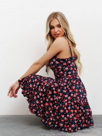 Платья ISSA Plus модель 13423_multicolor Фото
