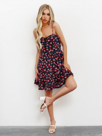 Платья ISSA Plus модель 13423_multicolor Фото