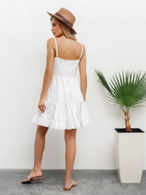 Сарафан ISSA Plus модель 13424_white Фото