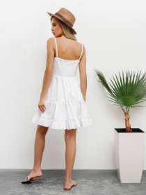 Сарафан ISSA Plus модель 13424_white Фото