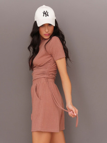 Костюмы ISSA Plus модель 13428_brown Фото