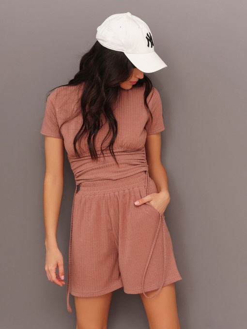 Костюмы ISSA Plus модель 13428_brown Фото