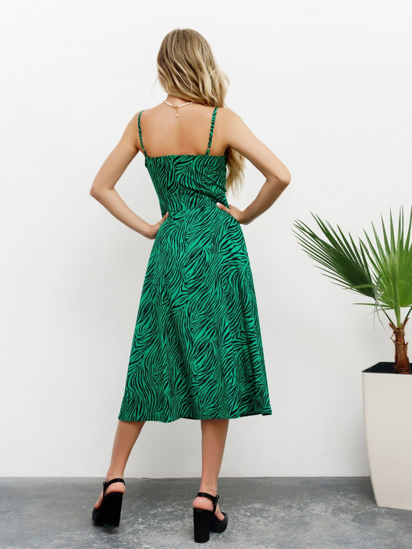 Платья ISSA Plus модель 13431_green Фото