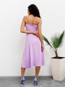 Платья ISSA Plus модель 13433_lilac Фото