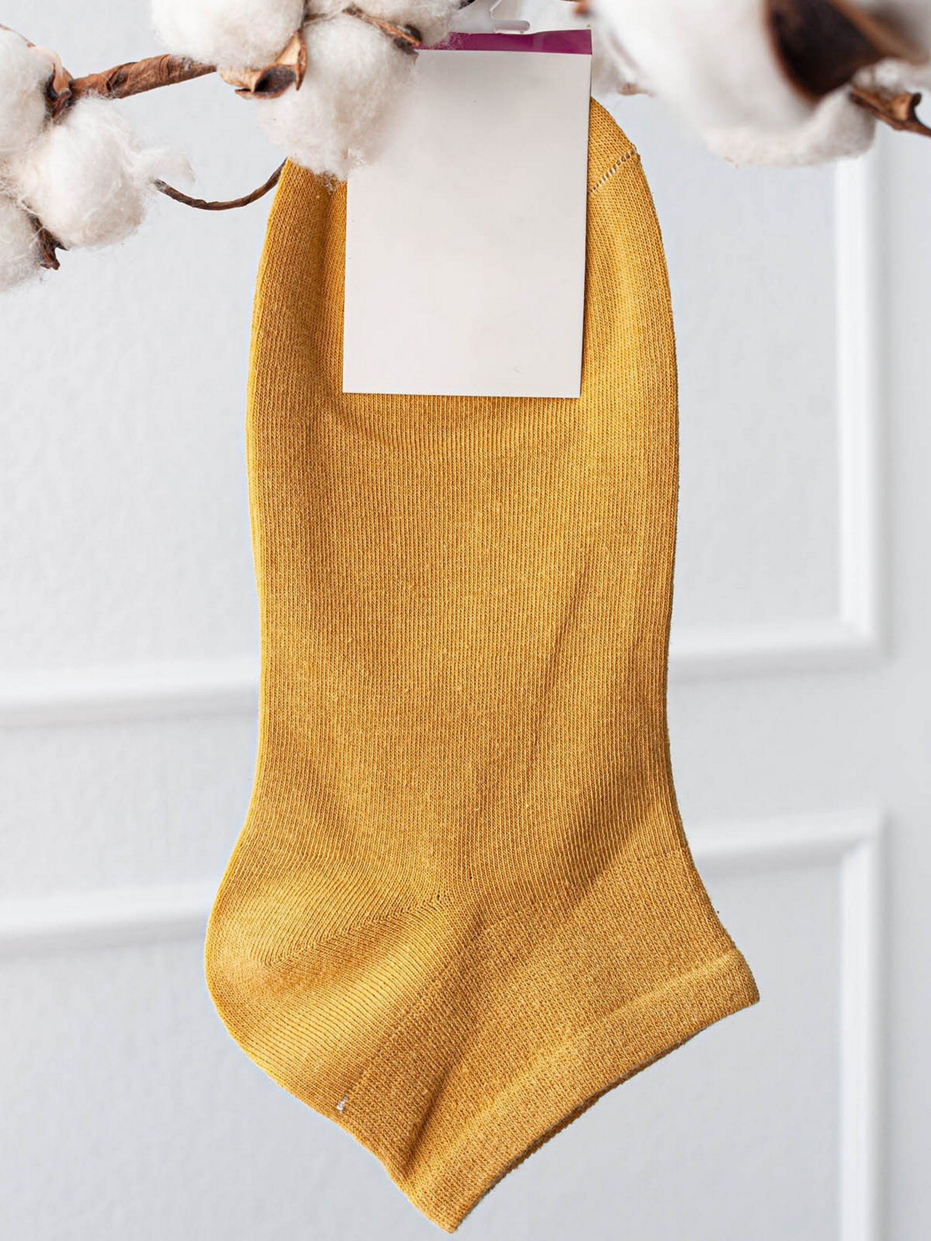 Шкарпетки та гольфи ISSA Plus модель NS-40_mustard Фото