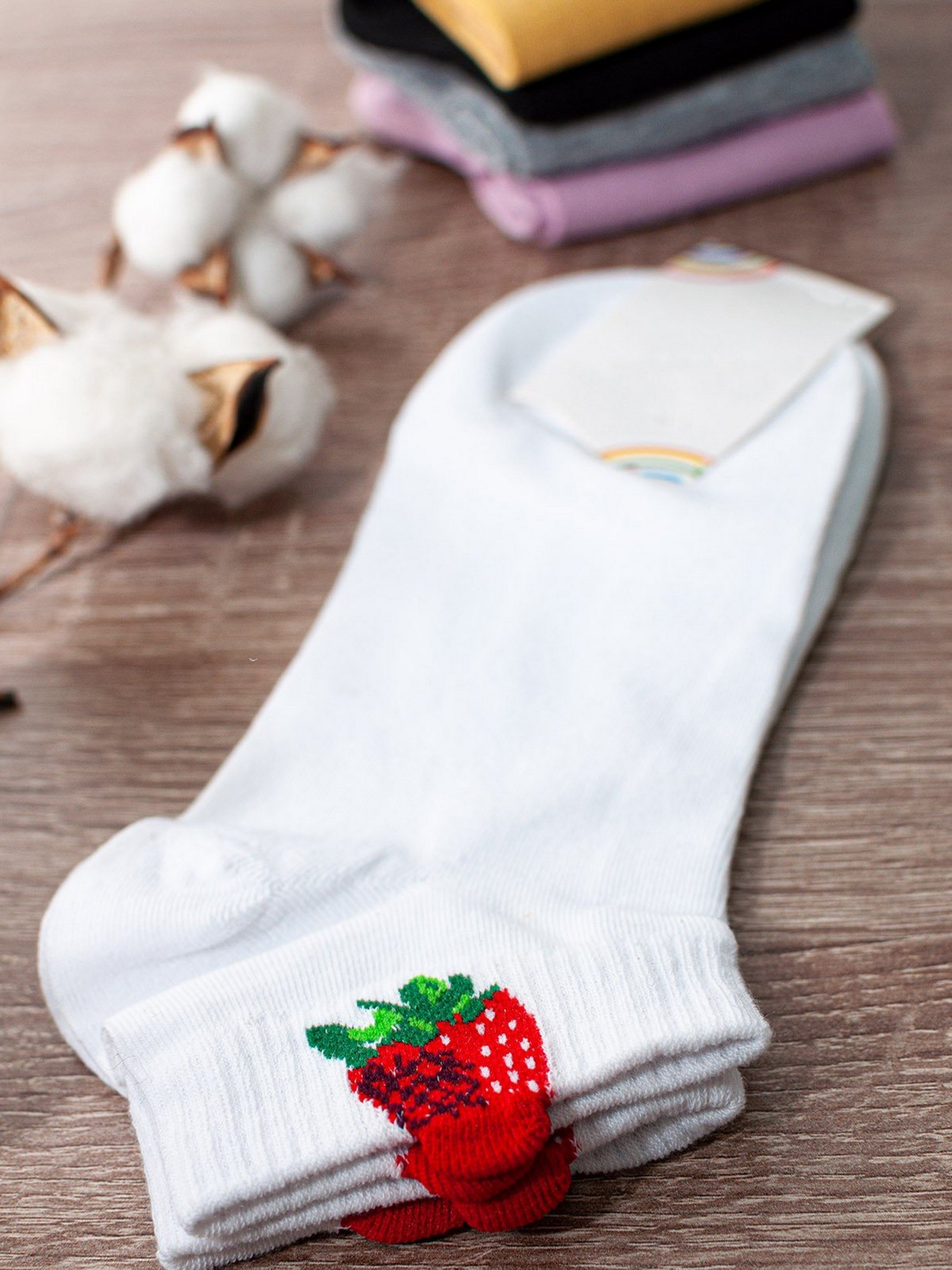 Носки и гольфы ISSA Plus модель NS-43_white Фото