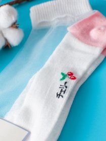 Шкарпетки та гольфи ISSA Plus модель NS-47_whitepink Фото