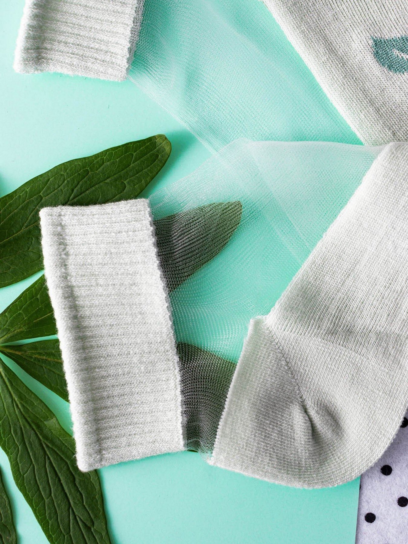 Носки и гольфы ISSA Plus модель NS-48_mint Фото