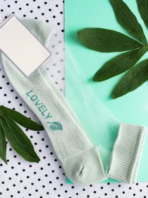 Шкарпетки та гольфи ISSA Plus модель NS-48_mint Фото