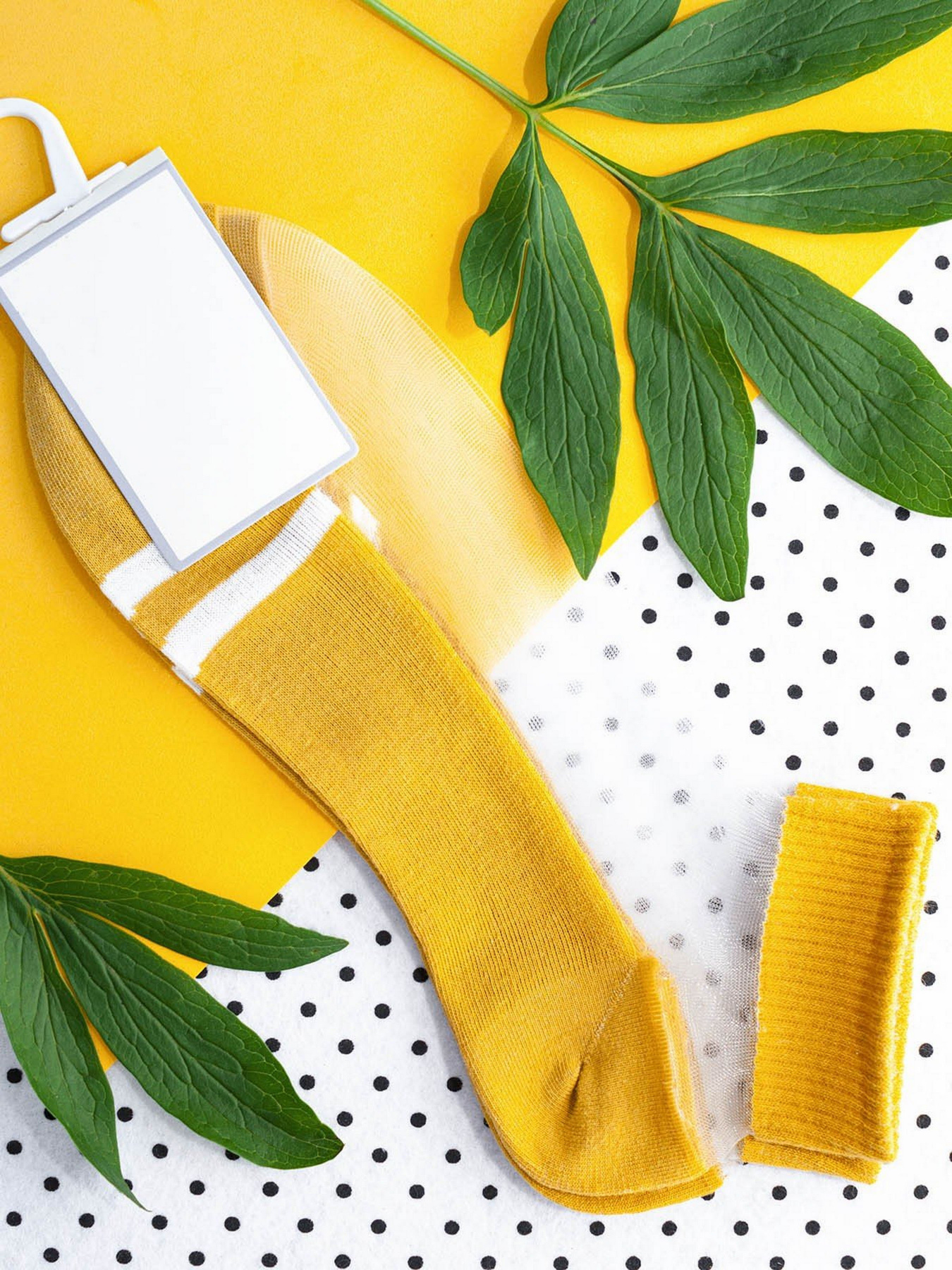 Носки ISSA Plus модель NS-49_yellow Фото