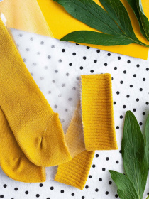 Носки ISSA Plus модель NS-49_yellow Фото