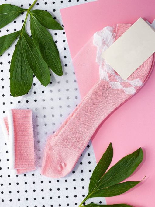 Шкарпетки ISSA Plus модель NS-50_pink Фото