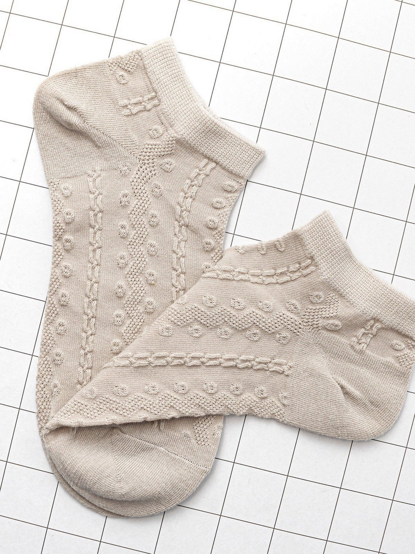 Носки и гольфы ISSA Plus модель NS-51_beige. Фото