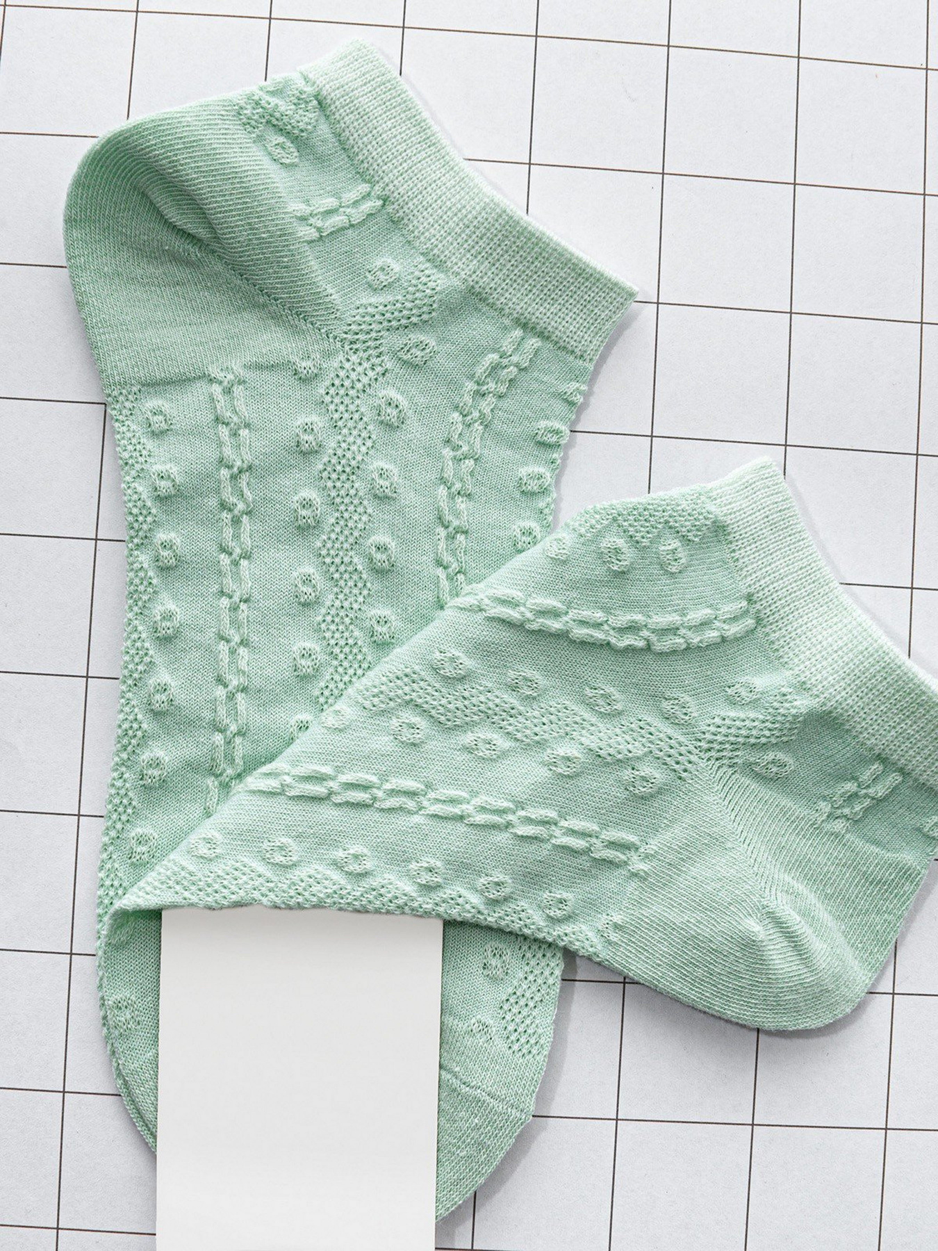 Шкарпетки та гольфи ISSA Plus модель NS-51_mint Фото