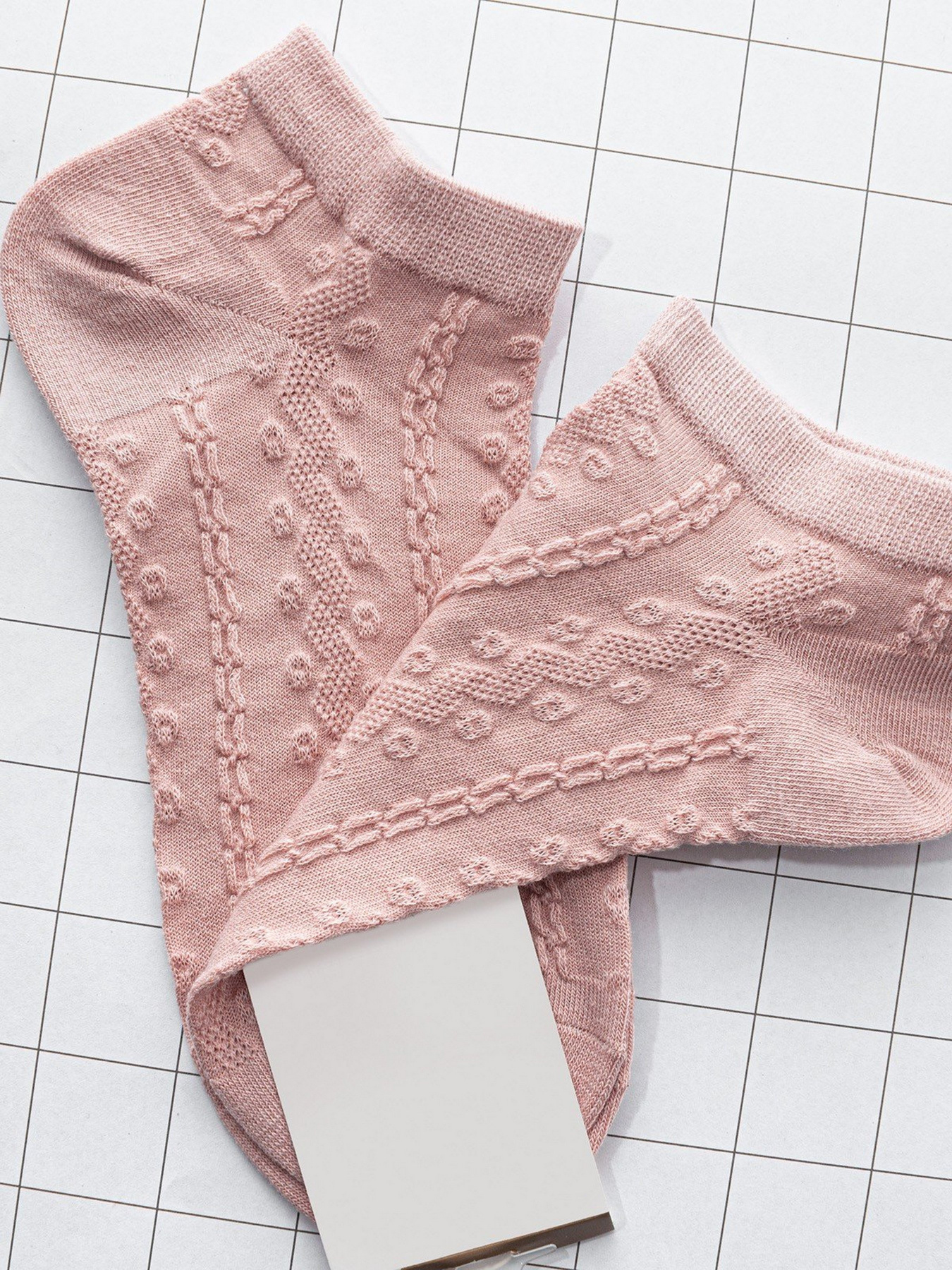 Носки и гольфы ISSA Plus модель NS-51_pink. Фото