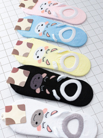 Шкарпетки та гольфи ISSA Plus модель NS-54_yellow Фото