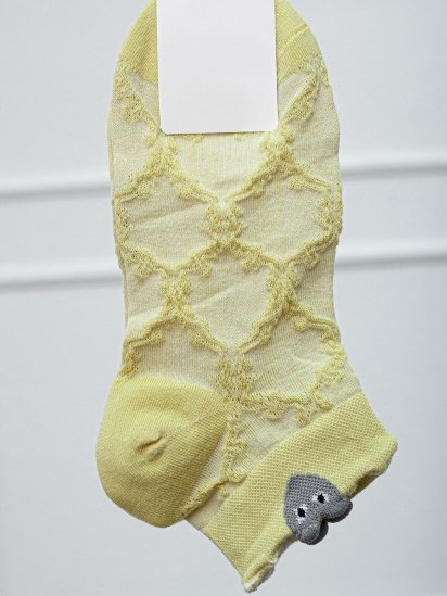 Шкарпетки та гольфи ISSA Plus модель NS-55_yellow — фото - INTERTOP