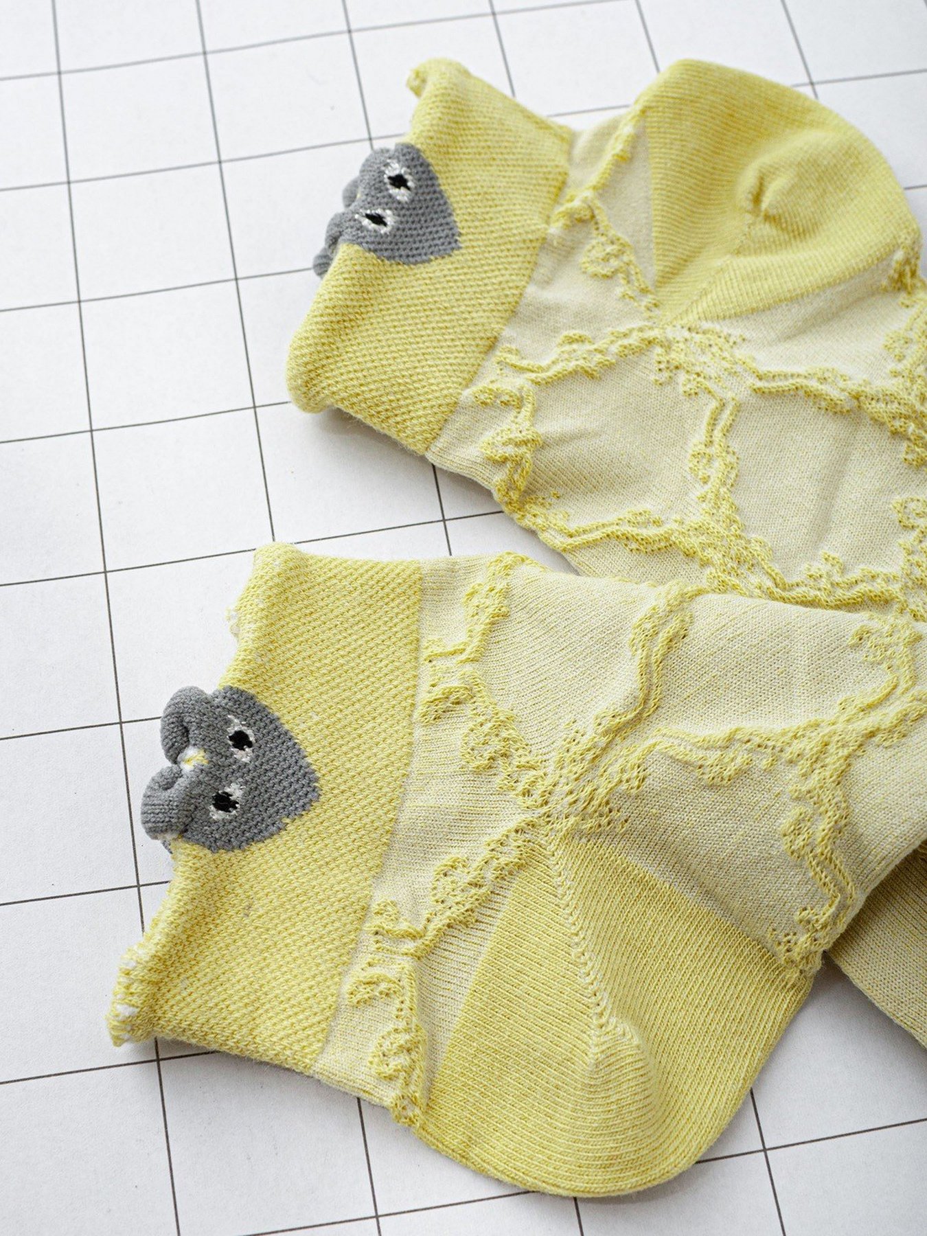 Носки и гольфы ISSA Plus модель NS-55_yellow Фото