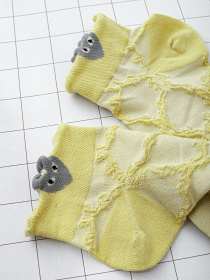 Носки и гольфы ISSA Plus модель NS-55_yellow Фото