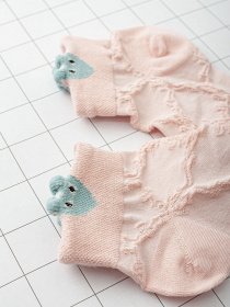 Носки и гольфы ISSA Plus модель NS-55_pink Фото