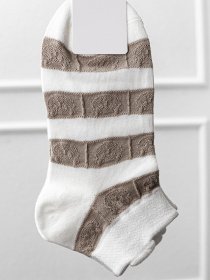 Носки и гольфы ISSA Plus модель NS-57_whitebeige Фото