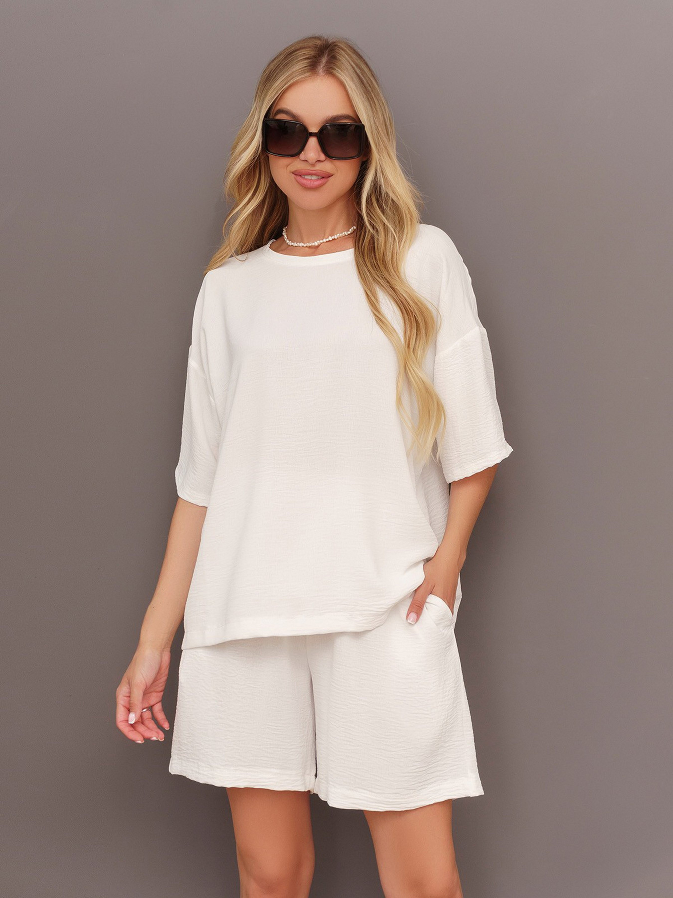 Костюм ISSA Plus модель 13437_white Фото