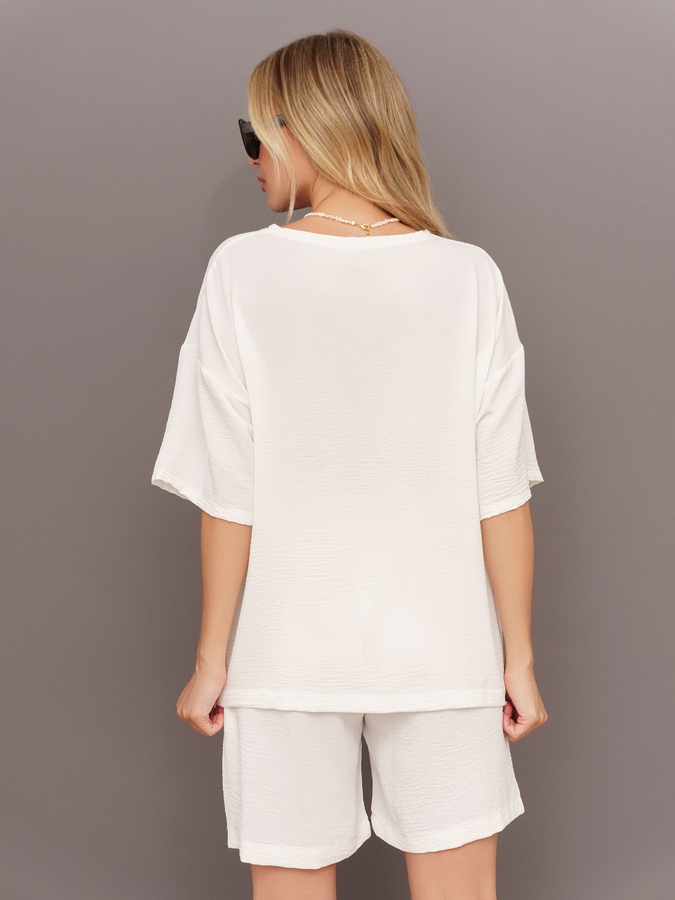 Повсякденний костюм ISSA Plus модель 13437_white Фото