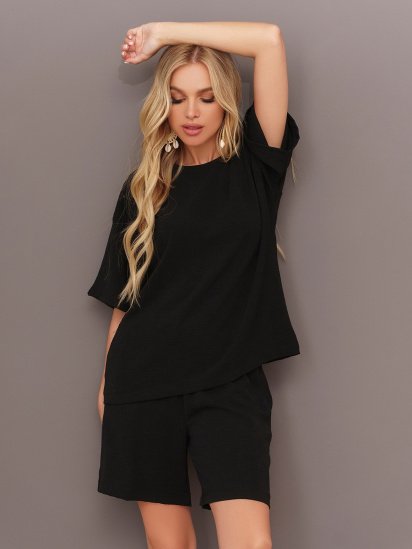 Костюм ISSA Plus модель 13437_black - фото
