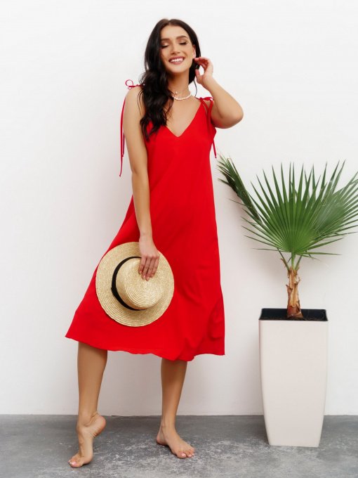 Сукні ISSA Plus модель 13439_red Фото