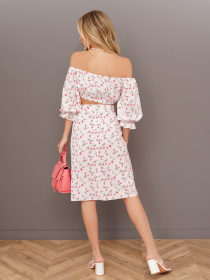 Костюм ISSA Plus модель SA-416_white Фото