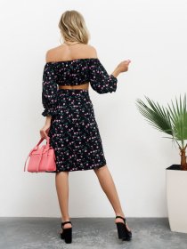 Костюми ISSA Plus модель SA-416_black Фото