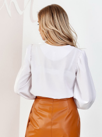 Блуза ISSA Plus модель SA-187_white Фото