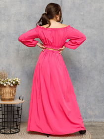 Костюми ISSA Plus модель 12690_crimson Костюми ISSA Plus модель 12690_crimson Фото