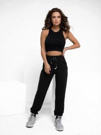 Штаны спортивные ISSA Plus модель 12247_black Фото