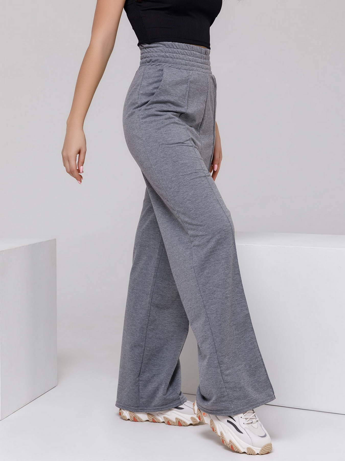 Штаны спортивные ISSA Plus модель 12398_grey Фото