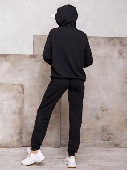 Спортивний костюм ISSA Plus модель 12410_black — фото 5 - INTERTOP