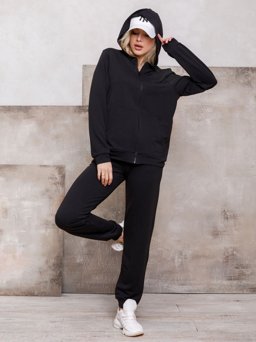 Спортивный костюм ISSA Plus модель 12410_black Фото